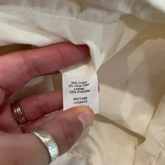 J. Crew Ivory Beige Pencil Skirt Geometric Textured Women's 10 Special Occasion - Picture 6 of 6